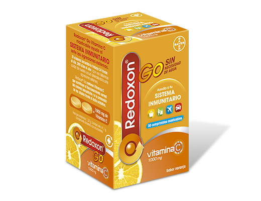 Redoxon® Go con 500 mg de C | Bayer Cuida
