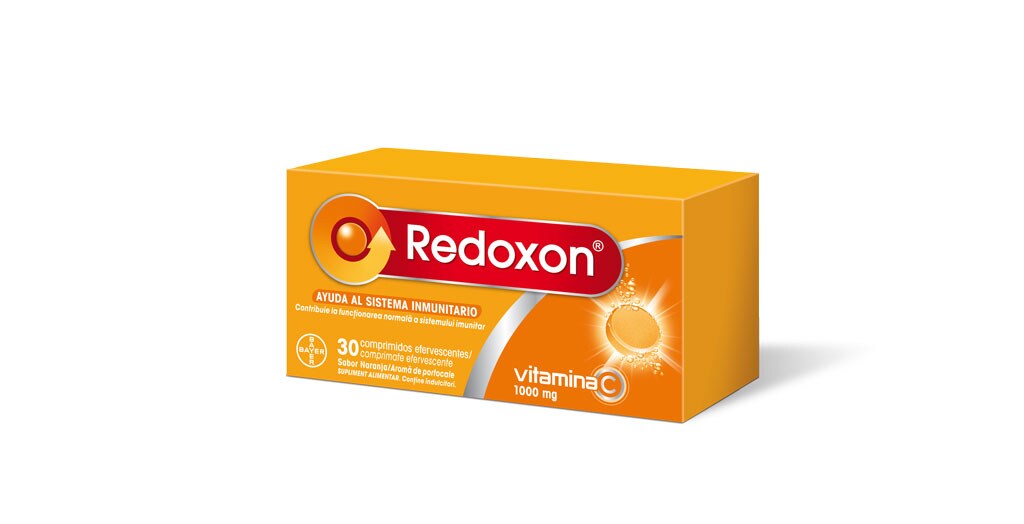 Redoxon® Vitamina C con mg de C | Bayer Te Cuida