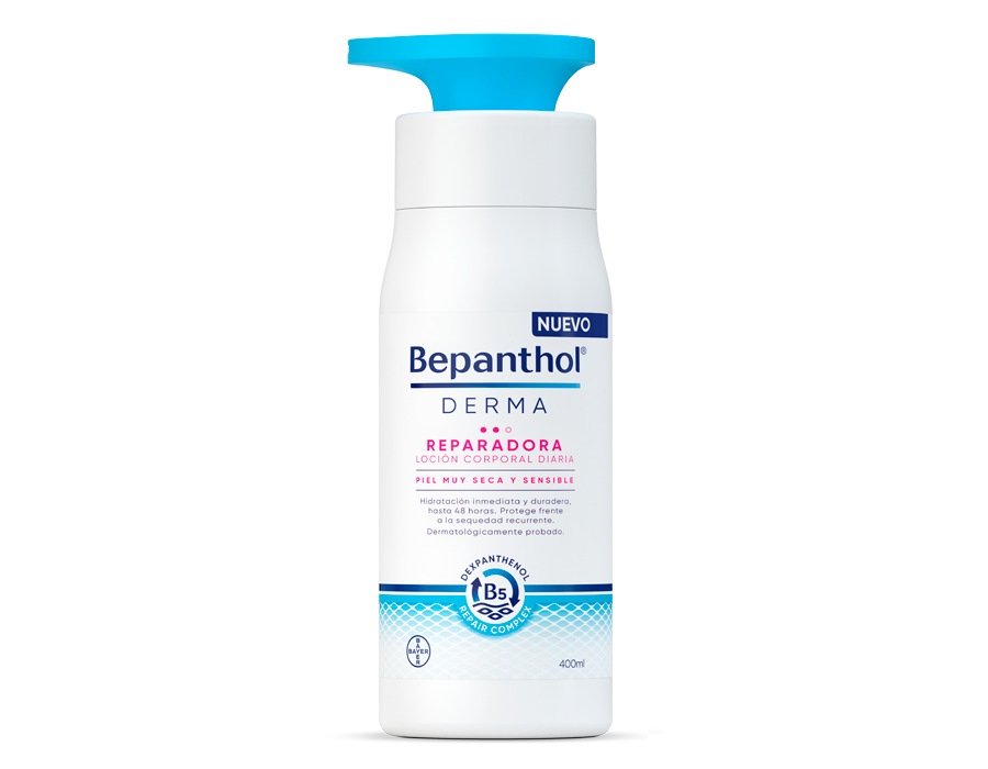 Bepanthol® Derma Loción Corporal Diaria Reparadora 400 ml
