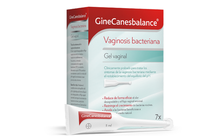GineCanesbalance® alivia los síntomas de la vaginosis bacteriana